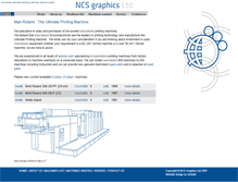 Tablet Screenshot of ncs-graphics.com